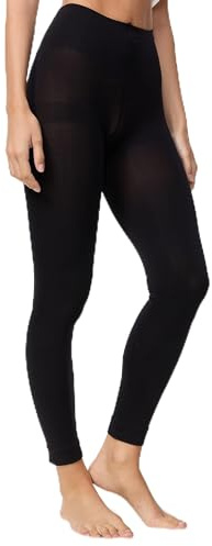 Nur Die Leggings 80 DEN Strumpfhose ohne Fuß blickdicht warm extra breiter Komfortbund Damen