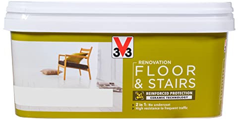 V33 - Renovation Floor and Stairs Paint - 2L - Soft Grey