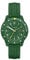 Lacoste Analog Quarzuhr für Kinder Kollektion Mini Tennis mit Grünes Silikonarmband - 2030055