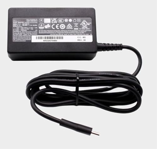 Genuine Delta for DELL USB C Charger 65W VT148 WMDHR 0VT148 0WMDHR for Latitude 7430 5330 7330 5530 7420 7520 5520 9420 5420 5420 5420 Laptop TYPE C Power Adapter Cord
