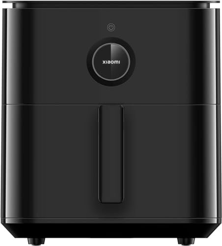Xiaomi Mi Air Fryer Smart 6.5L | Friggitrice ad aria senza olio Xiaomi | Friggitrice compatta da 1800 W con Touch Screen LED | Fritadeira Airfryer Doppia Resistenza | Compatibile con IOS e Android,