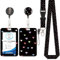 Bunte Liebe Lanyard Kartenhalter, ID-Ausweis, Lanyard Kartenhalter, abnehmbare Schnur mit einziehbaren Clip für Schlüsselbund, Visitenkarte, Türkarte, ID-Karte