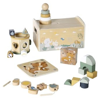 VERTBAUDET Coffret Multi-activités en Bois FSC® Tanzanie TU