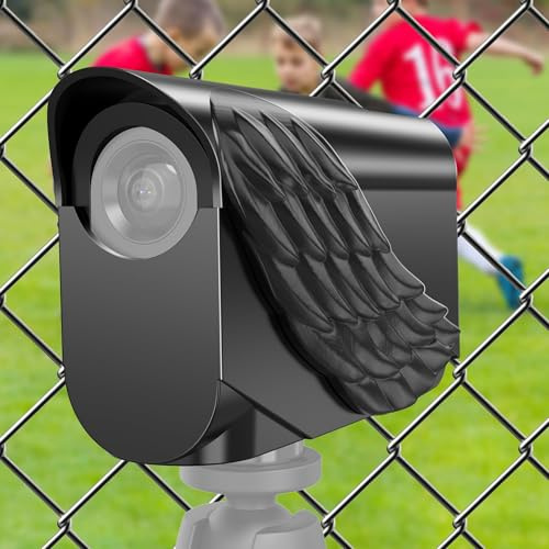 Mevo Protective Clam Cover Weatherproof Shade Case with Cold Shoe Interface | for Mevo Start Camera - Outdoor Sports Net Chain Link Compatible, Camera Accessories (Camera Not Included)