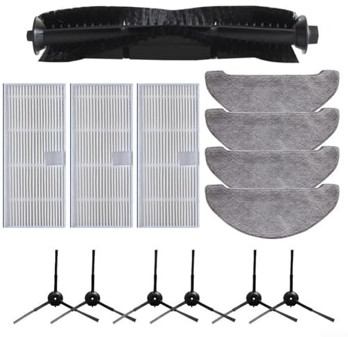 Kit de repuesto para Laresar para robot aspirador L6 Pro cepillo rodillo, filtro y trapos de fregona