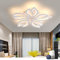 Sky angle Smart LED-Deckenleuchte mit Fernbedienung, Verstellbares Licht 65 W 7800 LM, Acryl-Deckenleuchten für Schlafzimmer Wohnzimmer