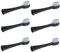 SOESFOUFU Happybrush Aufsteckbürsten Olybo Ersatzbürsten Ersatzbürstenköpfe Für Elektrische Zahnbürste Xqmq x 3 Weiche Borsten Für Gründliche Und Sanfte Zahnreinigung Kompatibel Mit x 3 Schwarze Farbe