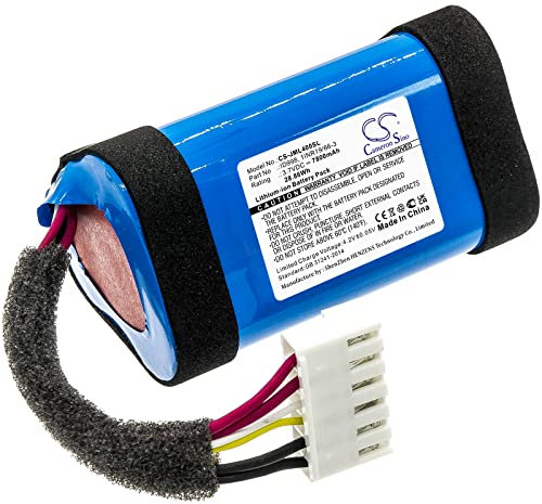 CS CF Batterie de rechange pour charge 4, charge 4BLK, charge 4J, JBLCHARGE4BLUAM (7800 mAh / 28,86 Wh) 1INR19/66-3, ID998, ID998-B, IY1068, SUN-INTE-118, SUN-INTE-156