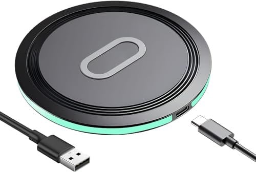 Wireless Charger for iPhone 16/15/14/13/12/11 Pro - Fast Charging Pad 15W Wireless Phone Charger for Samsung, Google Pixel 9/9 Pro/8/8 Pro/7/7 Pro, S25 Ultra/S24 FE/S20-23/S10/Z Flip 6/Z Flip 5