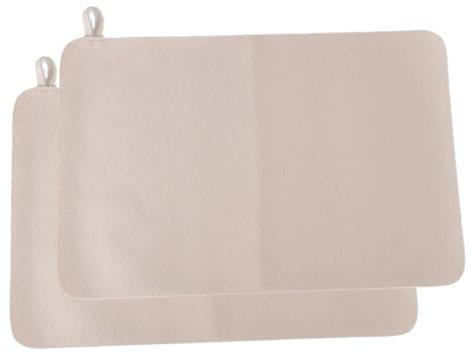 Générique Sauna Floor Mat,2X Soft Felt Steam Sauna Floor Mat - Heat Insulation Mat, Water Absorbent Pad Sauna Accessories for Steam Room, Home and Spa