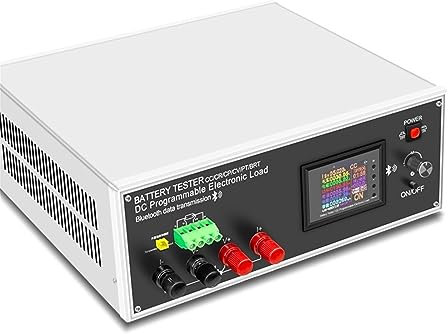 EDEDE Batterietester, DLB-600W 40A Lithium-Blei-Säure-Batterie-Kapazitätsmonitor Elektronischer Lastleistungstester Entladungsmesser Autoprüfwerkzeuge(600W 40A)
