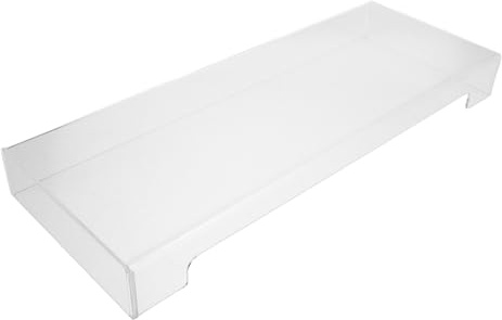 SHINEOFI Keyboard Dust Cover Acrylic Protector Tkl Keyboard Case Protective Cover for Desktop