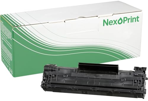 NexoPrint CB435A 35A schwarz Toner kompatibel mit HP LaserJet P 1007 P1008 P1009 1750 Seiten