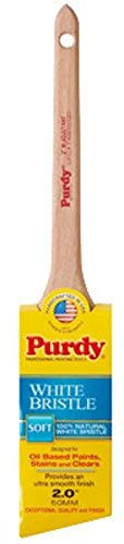 Purdy 144024420 White Bristle Adjutant Brush Thin Angle Sash, 2 inch