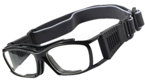 EnzoDate Gafas de baloncesto vintage Slimfit Gafas deportivas de seguridad de protección