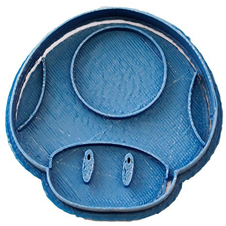 Cuticuter Seta Mario Bros Cortador de Galletas, Plástico, Azul, 8x7x1.5 cm
