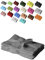EXKLUSIV HEIMTEXTIL Gästehandtuch 4er Set 30 x 50 cm Anthrazit