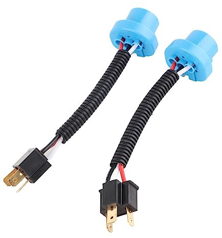 Scheinwerfer Kabeladapter Kabelsatz für Scheinwerfer, Scheinwerfer Kabelbaum Stecker, Kabelbaum für Scheinwerfer 9007-Stecker auf Buchse Stecker Konverter Kabel für Kabel für Kabelanschlüsse