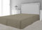 Soleil d'ocre Intemporel Cache sommier Microfibre, Polyester, Taupe, 180x200 cm