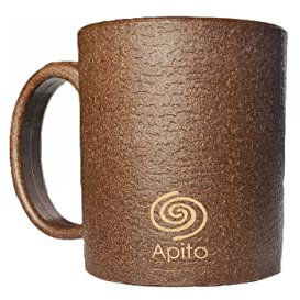 Apito Kaffeesatz, wiederverwendbar und kompostierbar, 425 ml, 100 % biologisch abbaubar, aus recyceltem Kaffeesatz, umweltfreundlich, kein Abfall, langlebig und spülmaschinenfest, pflanzlicher Basis
