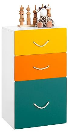 SoBuy KMB72-W Kinder Spielzeugtruhe Spielzeugkiste mit Deckel Aufbewahrungsbox Kinder Spielzeugbox Spielzeug Aufbewahrung Kinder Schrank BHT ca. 45x80x40cm