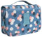 Trousse de Toilette Voyage, Trousse de Toilette Femme, Trousse de Toilette a Suspendre, Trousse Maquillage Femme avec Poignée, pour Voyage, Affaires, Fitness, Camping