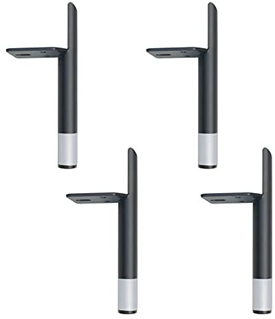 Zanotva 4 Austauschbare Möbelbeine, Tv Lowboard Möbelfüsse, DIY Möbel Füße Tischbeine Schrankfüße, Bett Für Stühle, Schrank Und Sofa (Size : 15cm/5.9in)