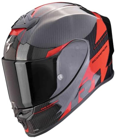 EXO R1 EVO CARBON AIR RALLY L NERO-ROSSO
