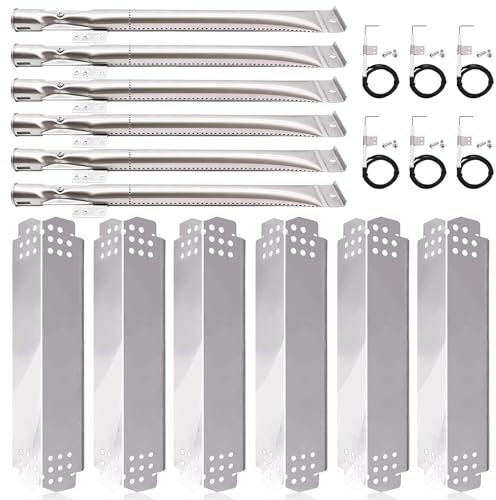 Grill Replacement Parts for Nexgrill 6 Burner 720-0898, 720-0898A, Nexgrill 5 Burner 720-0888, 720-0888N, Nexgrill 4 Burner 720-0830H, 720-0783E. Grill Heat Plates Shield, Burner Tubes and Igniters.