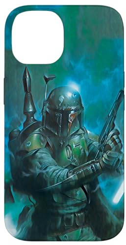 Star Wars Classic Boba Fett Battle Ready Green Case for iPhone 14