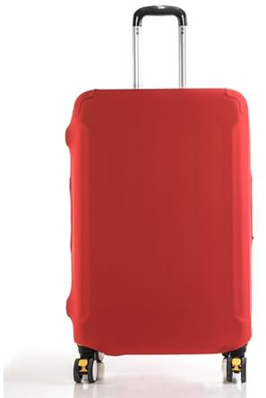 Custodia per Valigia Elastica da Viaggio, Protezione per Bagagli (Rosso, L:26-28 Pollici)