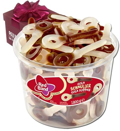 Red Band Cola Schnuller 1,2 kg Dose inkl. Überraschungsgeschenk von Paulnala.de