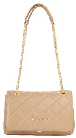 Valentino Schultertasche Umhängetasche Ocarina Flap Bag Beige
