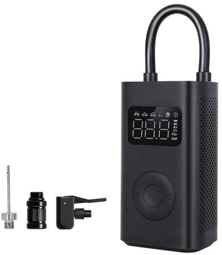 Xiaomi Compressore Aria Portatile 2 Elettrico - 150 PSI, Spegnimento Automatico, 6 Modalità, Ricarica Rapida, Display Digitale & Luce LED - Electric Air Compressor per Auto, Bici, Palloni & Moto