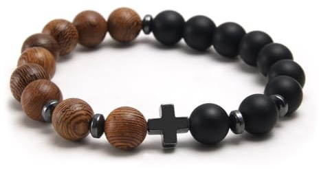 Vietnam Weihrauch Holzperlen Armband Armreif für Männer und Frauen elastisch