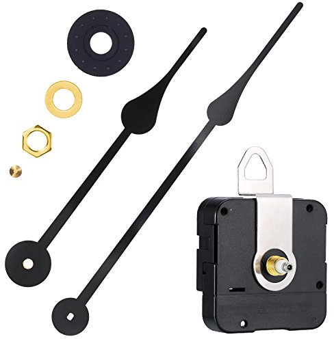 WILLBOND High Torque Clock Movement Replacement Mechanism with Clock Hands for Adjusting Dials Up to 56cm/22 Inches Diameter