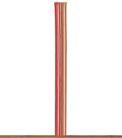 BRAWA Flachbandlitze für digitalen Einsatz, 0,25 mm², Kupfer, 1x0,5 mm²