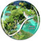 Weekino Kroatien Plitvicer Seen Kühlschrankmagnet 3D Kristallglas Touristische Stadtreise City Souvenir Collection Geschenk Starker Kühlschrank Aufkleber
