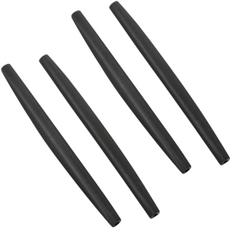 BlazerBuck Replacement Ear Socks for Oakley Glass OX3024 OX3085 OX3144 OX5055 OX5113 OX5120 OX3133 - Black + Black