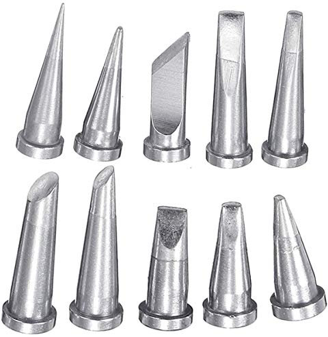 10 Pezzi Punte Per Saldatore Per Punte Per Saldatore Weller Wsd81 Wsp80 Wd1000 Wp80 Lt
