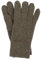 FosterNatur, Damen Wollhandschuhe/Fingerhandschuhe, 100% Wolle extrafine (7,5, Elk)