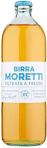 Gusto Italiano Selection - Birra moretti Filtrata A Freddo - 12 bottiglie da 0,55 l.