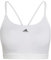 Adidas HC5421 AEROREACT LS P Sports Bra Women's White LDD