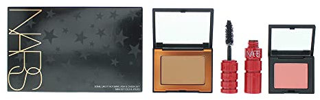 NARS Some Like It Hot 3-teiliges Geschenkset: Laguna Bronzing Powder 3,3 g – Orgasmus Blush 2,5 g – Mascara 2,5 g