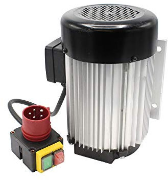 SECURA Elektromotor 400V + Schalter kompatibel mit Scheppach HL1200S Holzspalter