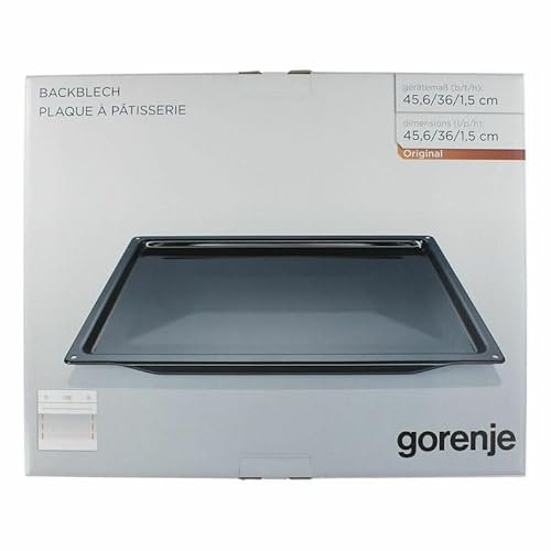 LUTH Premium Profi Parts Kompatibel mit Gorenje Backblech 242132 456X360X15mm Ac018 für Backofen Herd
