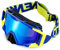 NENKI Motocross Brille, Motorradbrille mit Nasenschutz, Skibrille für Damen und Herren, für Outdoor-Sport, als mtb brille (Blau)