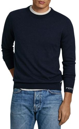 Pepe Jeans Herren New Andre Crew Neck Strickwaren (1er Pack)