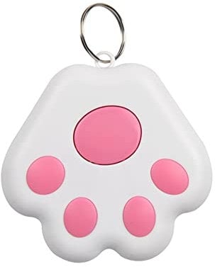 Paociuro Mini Dog GPS Tracking Device Portable Tracking Device Bluetooth Intelligent Anti-Lost Device for Luggages/Kid/Pet Bluetooth Alarms
