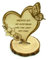 Holzherz - Valentinstag, Liebe, besonderer Mensch, Nichts ist so kostbar wie die Zeit mit dir - Heart, Love, Wood